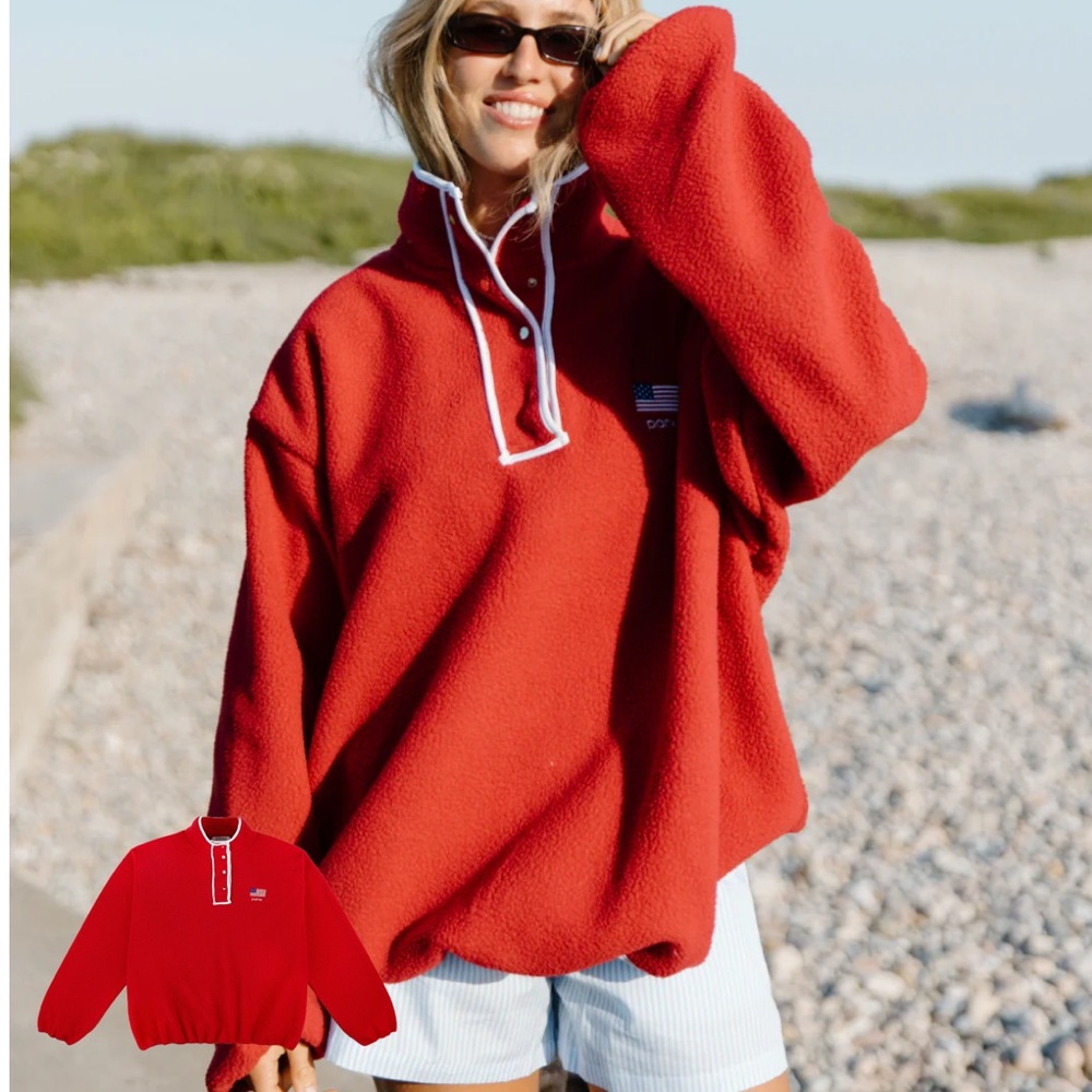 PARKE OFFICIAL American Flag Boat Fleece